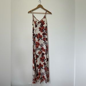 Element floral maxi dress